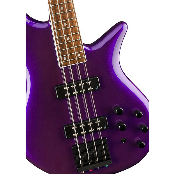 Jackson X Series Spectra Bass SBX IV Deep Purple Metallic