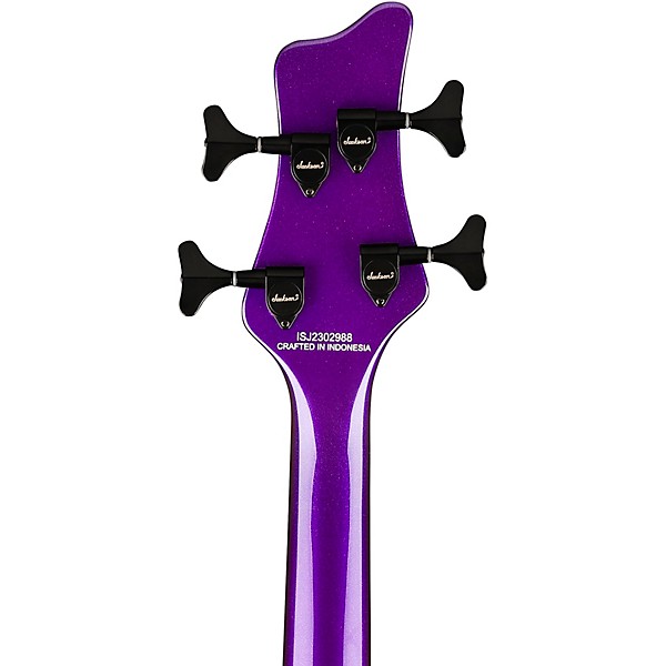 Jackson X Series Spectra Bass SBX IV Deep Purple Metallic