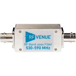 RF Venue BPF530T590 Band-Pass Filter White