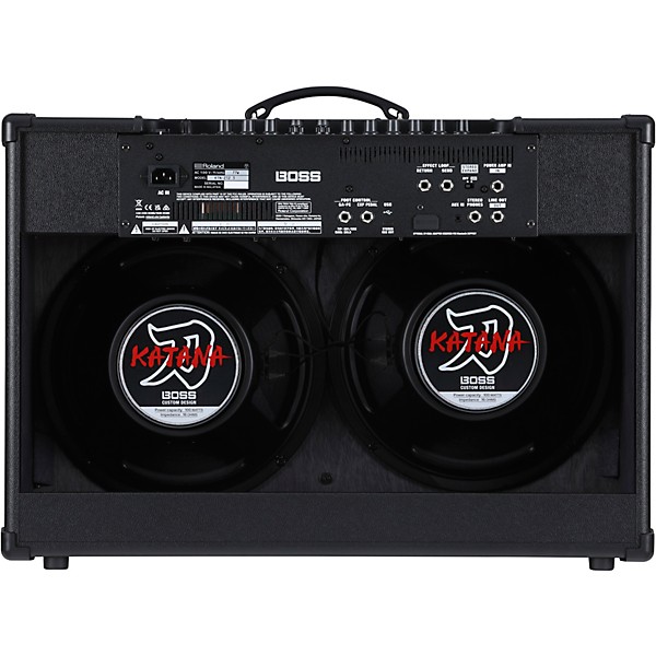 BOSS Katana Gen 3 100W 2x12 Guitar Combo Amplifier Black