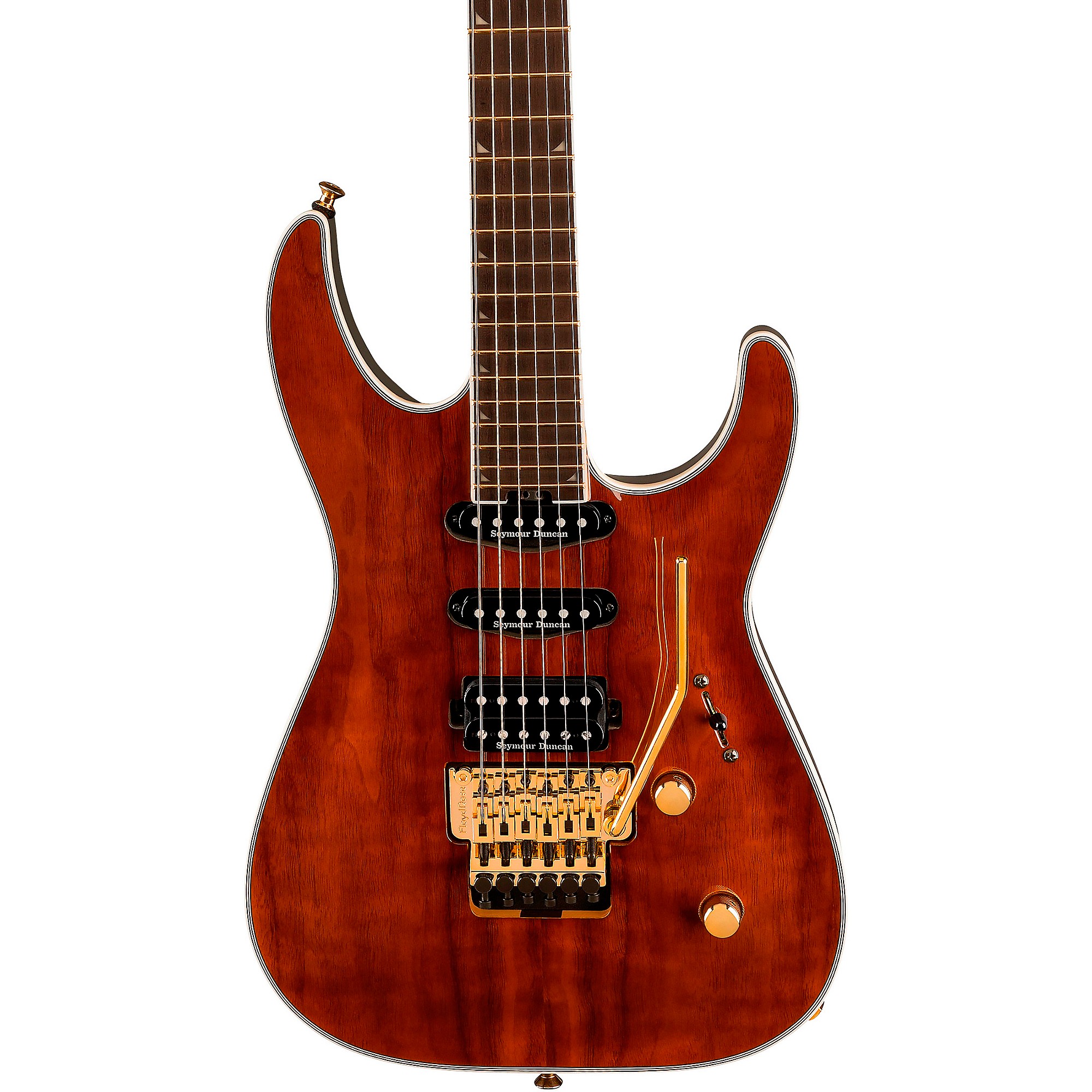 Jackson Pro Plus Series Soloist SLA3W Electric Guitar Walnut