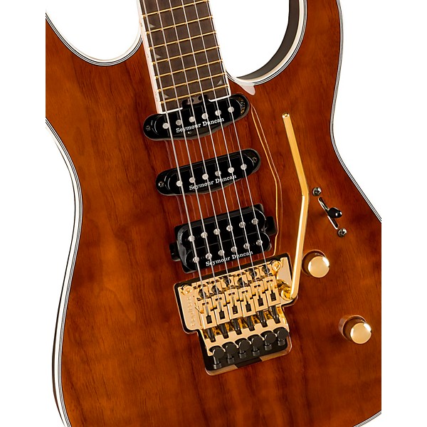 Jackson Pro Plus Series Soloist SLA3W Electric Guitar Walnut
