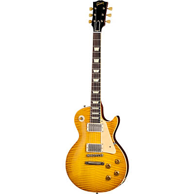 Gibson Custom 1959 Les Paul Standard Reissue Limited Edition Murphy Lab With Brazilian Rosewood Fingerboard Electric Guitar Tom's Lemon for sale