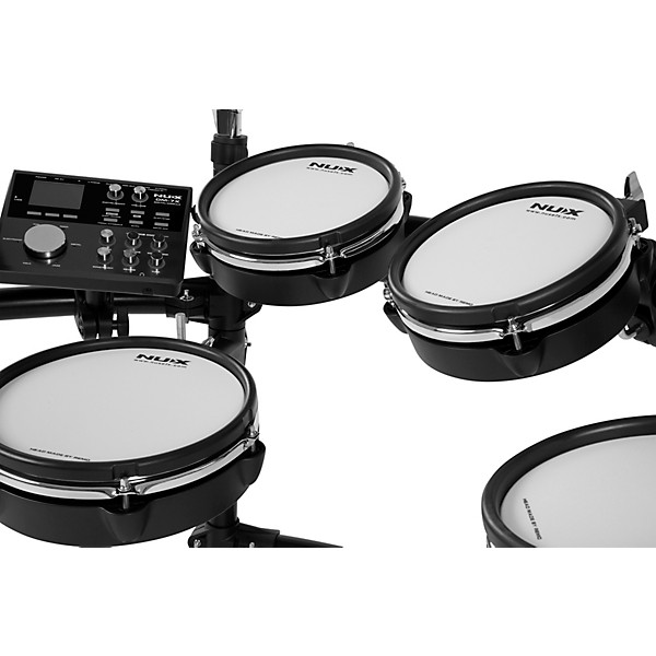 NUX DM-7X All-Remo Mesh-Head Digital Drum Kit Black