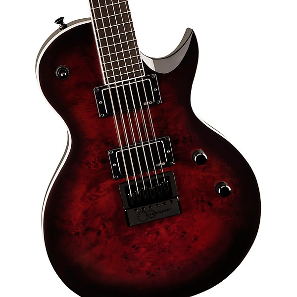 Jackson Pro Series Signature Diamond Rowe DR24MG EVTN6 With Ebony Fingerboard Electric Guitar Dark Rose