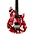 EVH Wolfgang Special Satin Striped Electric... EVH Wolfgang Special Satin Striped Electric Guitar Satin Red, Black, and White