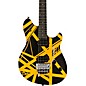 Open Box EVH Wolfgang Special Satin Striped Electric Guitar Level 1 Satin Black and Yellow thumbnail