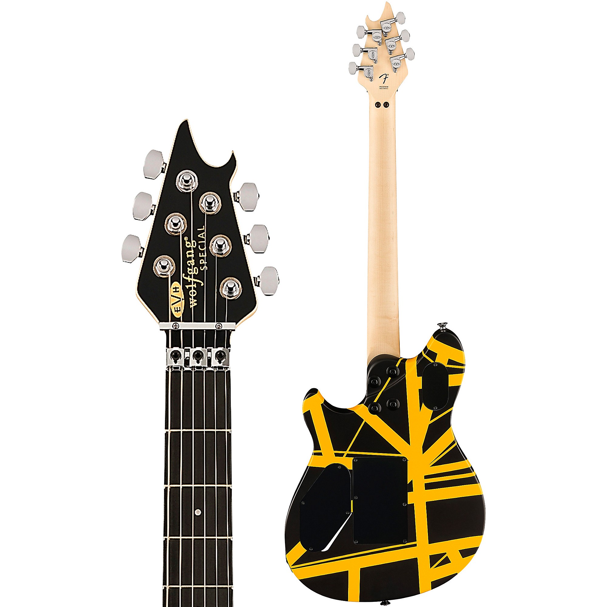 Evh wolfgang special striped on sale black and yellow