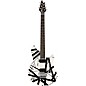 EVH Wolfgang Special Satin Striped Electric Guitar Satin White and Black