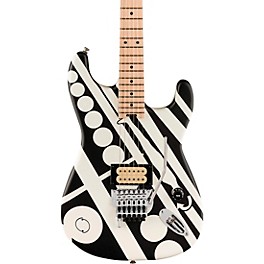 EVH Striped Series Crop Circles Electric Guitar Satin Crop Circles