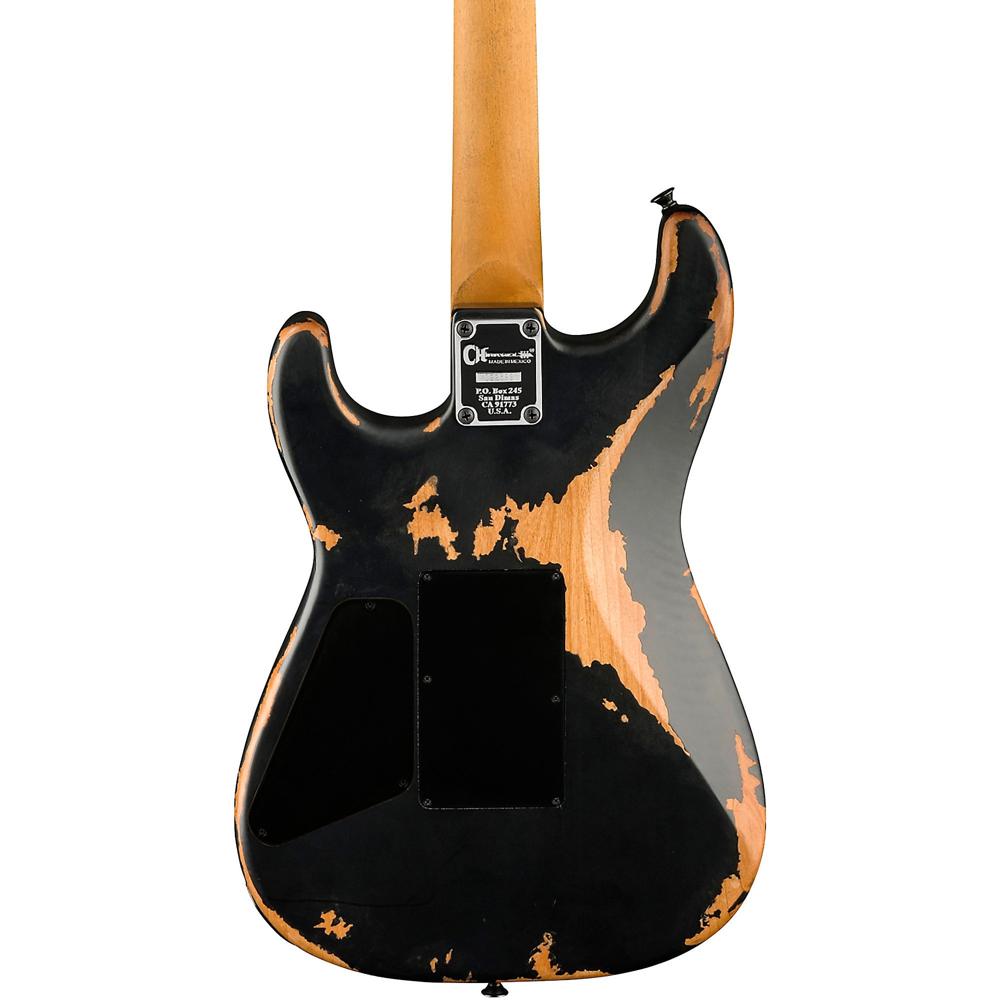 Charvel Pro-Mod Relic Series SD1 HH FR PF Weathered Black