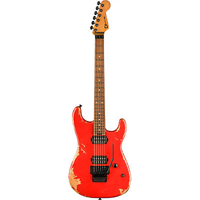 Charvel Pro-Mod Relic Series Sd1 Hh Fr Pf Weathered Orange for sale
