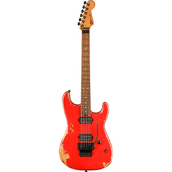 Charvel Pro-Mod Relic Series SD1 HH FR PF Weathered Orange