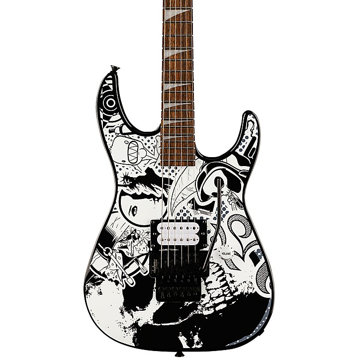 Jackson X Series DK1 Electric Guitar Skull Kaos | Guitar Center