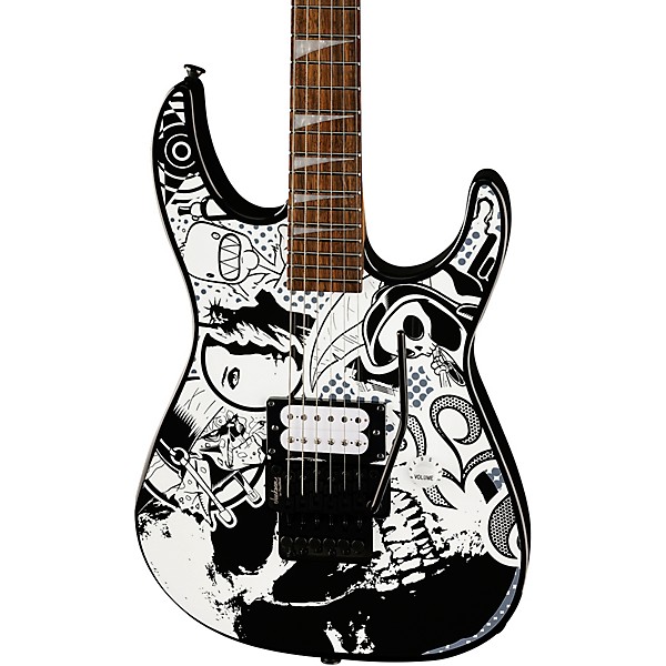 Jackson X Series DK1 Electric Guitar Skull Kaos