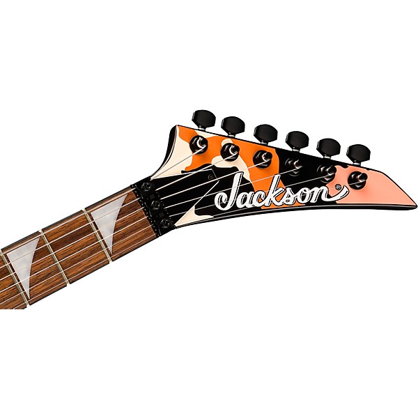 Jackson X Series Soloist SLX DX Camo Electric Guitar Butterscotch Camo