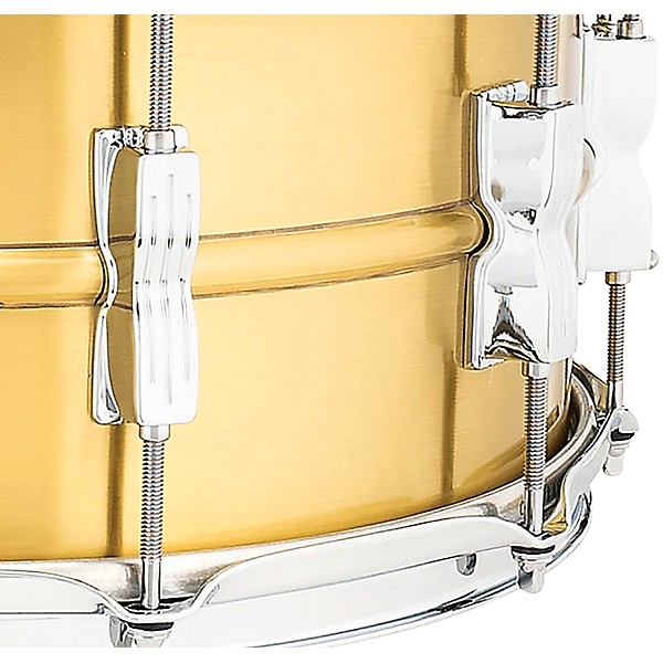 Ludwig Acro Brass Snare Drum 14 x 6.5 in.