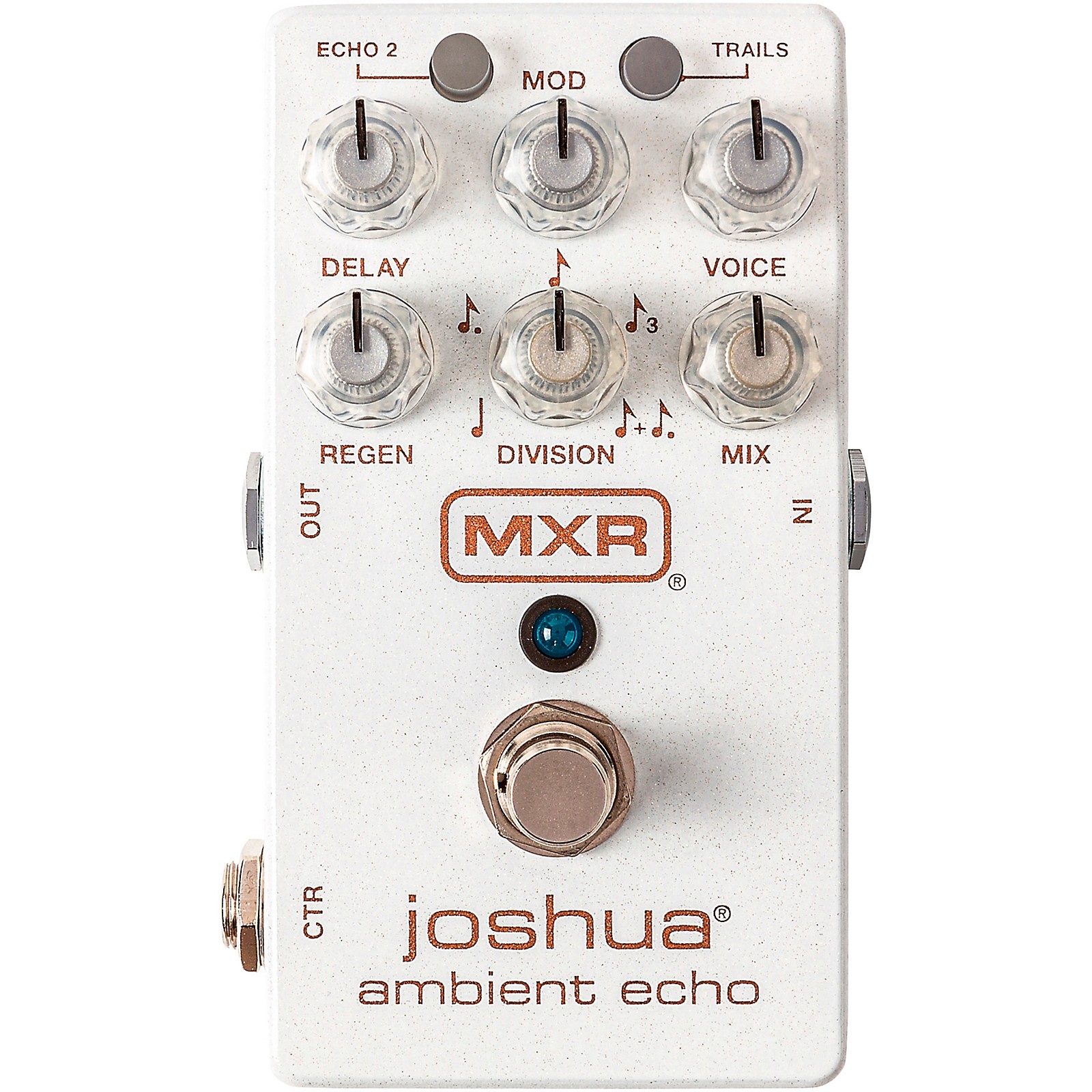 MXR Joshua Ambient Echo Effects Pedal White | Guitar Center