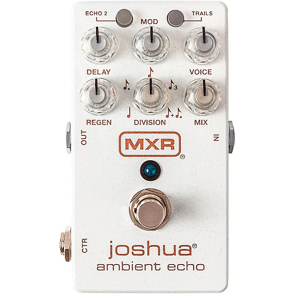 MXR Joshua Ambient Echo Effects Pedal White