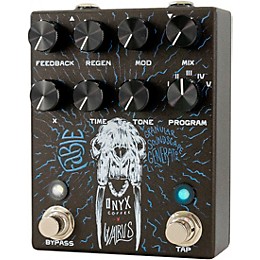 Walrus Audio Fable Onyx Granular Soundscape Generator Effects Pedal Black