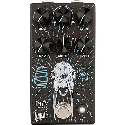 Walrus Audio Eons Onyx Five-State Fuzz Effects Pedal Black for sale