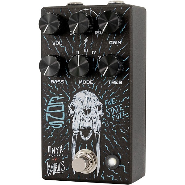 Walrus Audio Eons Onyx Five-State Fuzz Effects Pedal Black