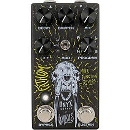 Walrus Audio Fathom Multi-Function Reverb Effects Pedal Onyx Edition Black