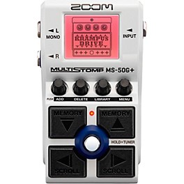 Zoom MS-50G+ Multistomp Guitar Effects Pedal White