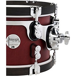 PDP by DW Concept Classic Tom Drum 10 x 7 in. Ox Blood/Ebony Stain