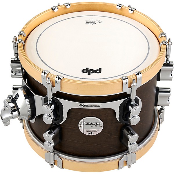 PDP by DW Concept Classic Tom Drum 10 x 7 in. Walnut/Natural