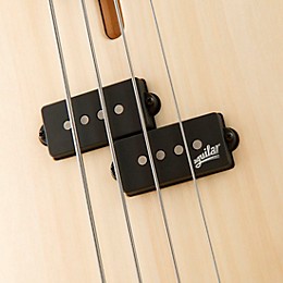 Fodera Guitars Monarch 4 P Bass Guitar Ivory Wood
