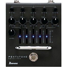 Ibanez Pentatone 5-Band Parametric EQ Effects Pedal Black