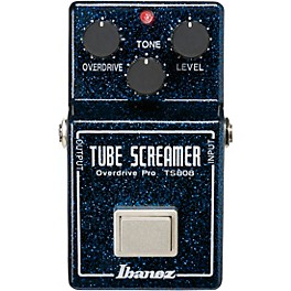 Ibanez 45th Anniversary TS808 Tube Screamer Effects Pedal Blue Sparkle