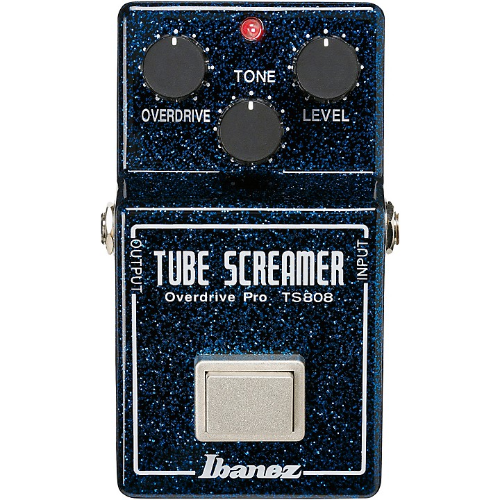 Ibanez 45th Anniversary TS808 Tube Screamer Effects Pedal Blue