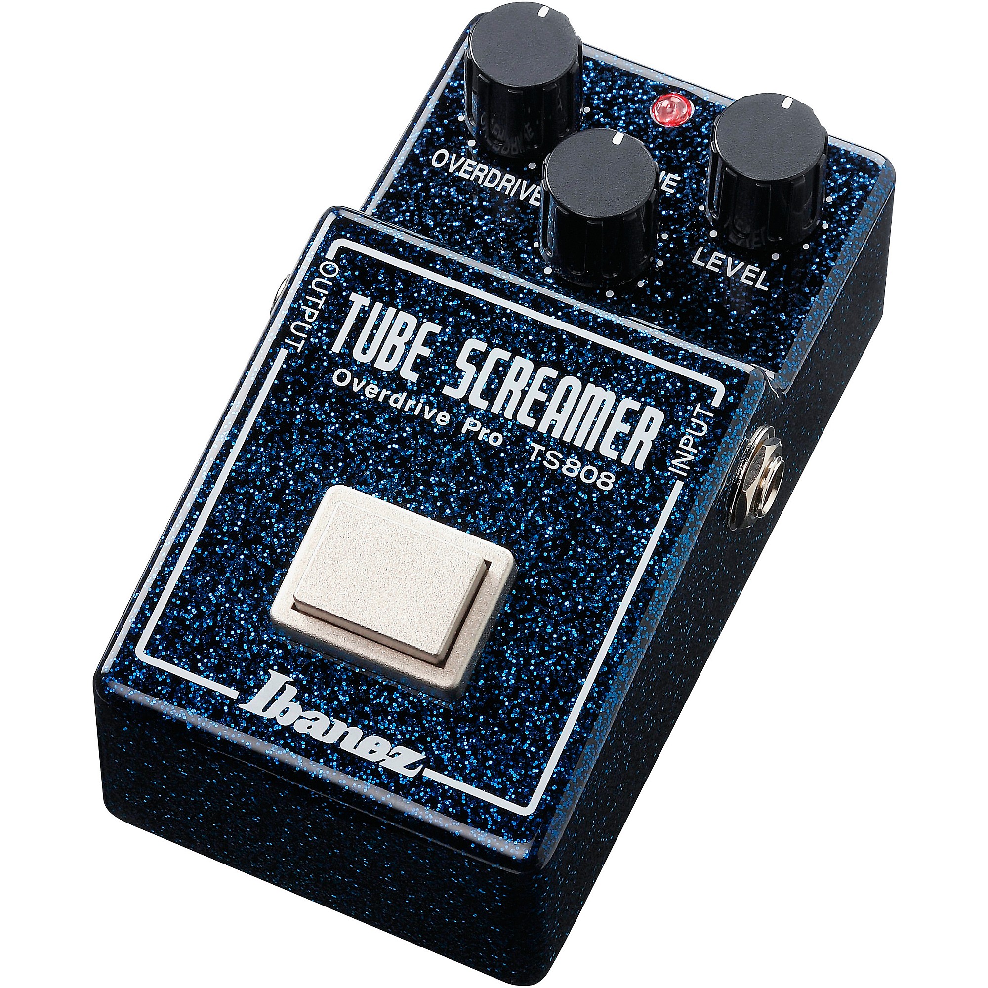 Ibanez 45th Anniversary TS808 Tube Screamer Effects Pedal Blue Sparkle