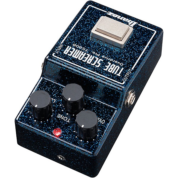 Ibanez 45th Anniversary TS808 Tube Screamer Effects Pedal Blue Sparkle