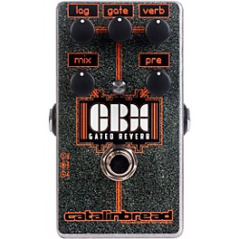 Catalinbread CBX Gated Reverb Effects Pedal Silver Sparkle