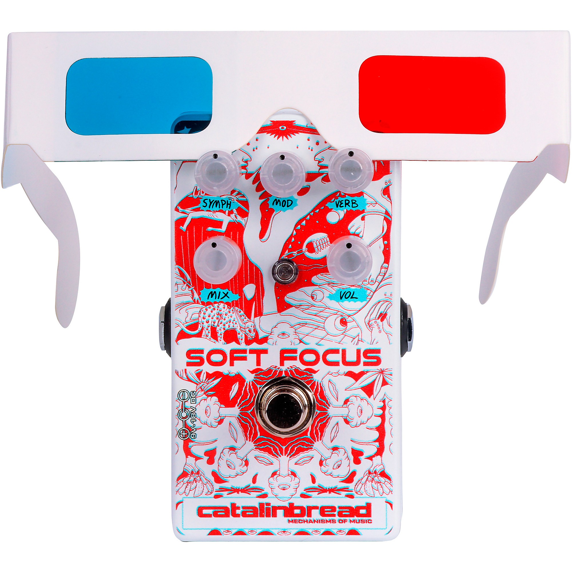 素敵な Shoegaze Focus Soft Catalinbread Box Open Plate 3D Reverb ギター