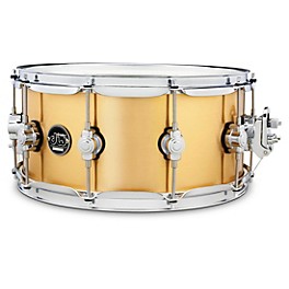 DW Performance Series 1 mm Polished Brass Snare Drum 14 ... DW Performance Series 1 mm Polished Brass Snare Drum 14 x 6.5 in.