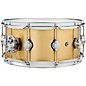 DW Performance Series 1 mm Polished Brass Snare Drum 14 x 6.5 in.