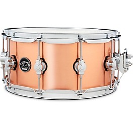 DW DW Performance Series 1 mm Polished Copper Snare ... DW DW Performance Series 1 mm Polished Copper Snare Drum 14 x 6.5 in.