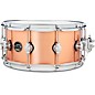 DW DW Performance Series 1 mm Polished Copper Snare Drum 14 x 6.5 in. thumbnail