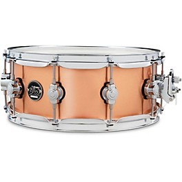 DW DW Performance Series 1 mm Polished Copper Snare ... DW DW Performance Series 1 mm Polished Copper Snare Drum 14 x 5.5 in.