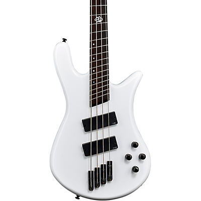 Spector Ns Dimension Hp 4 Four-String Multi-Scale Electric Bass White Sparkle Gloss for sale