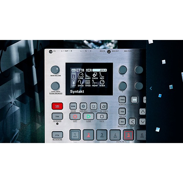 Elektron Syntakt e25 Remix Edition Drum Computer and Synthesizer