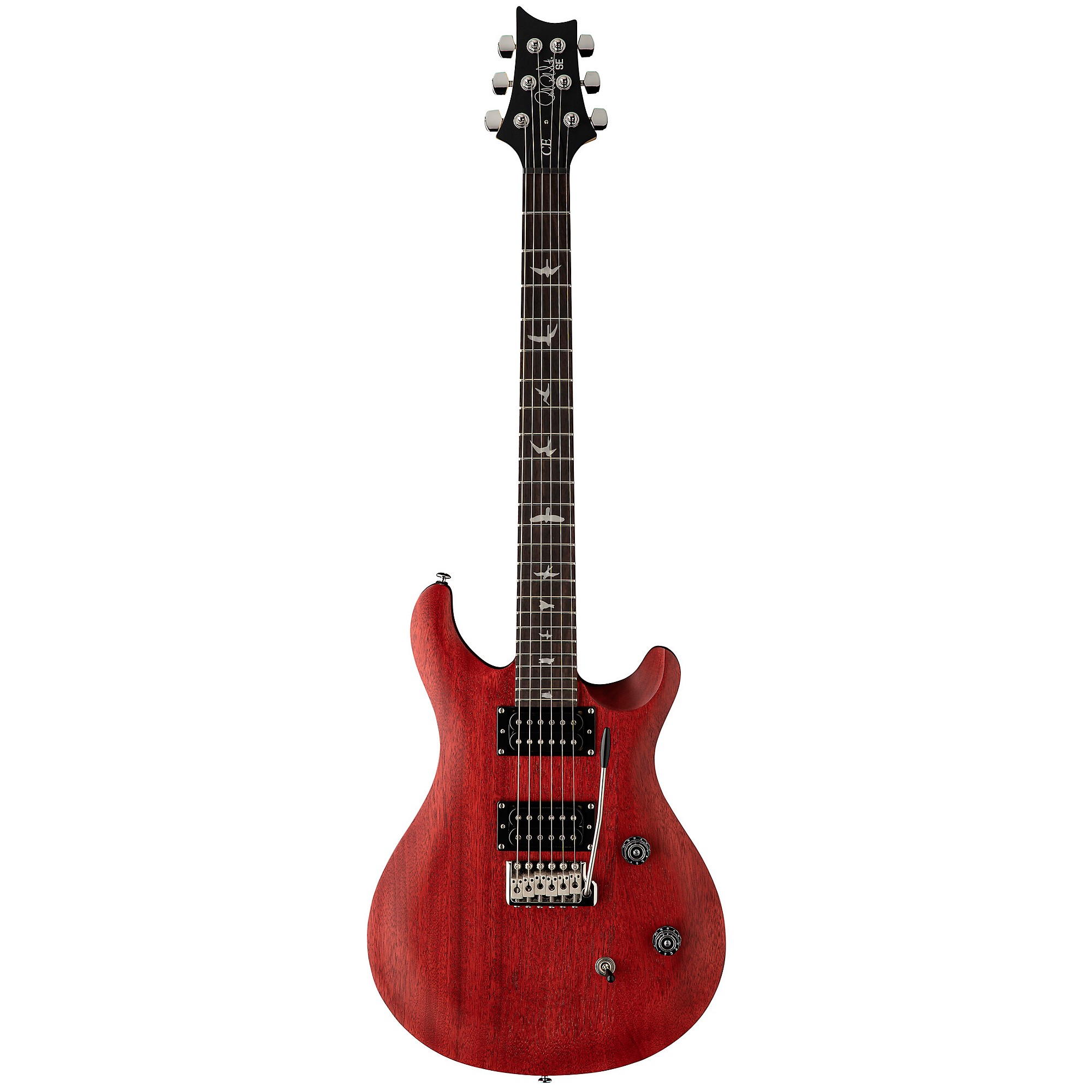 PRS SE CE24 Standard Satin Electric Guitar Vintage Cherry | Guitar 