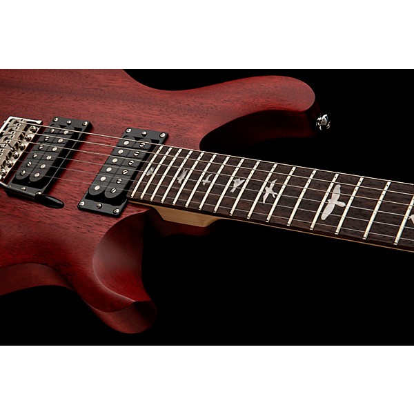 PRS SE CE24 Standard Satin Electric Guitar Vintage Cherry