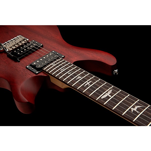PRS SE CE24 Standard Satin Electric Guitar Vintage Cherry