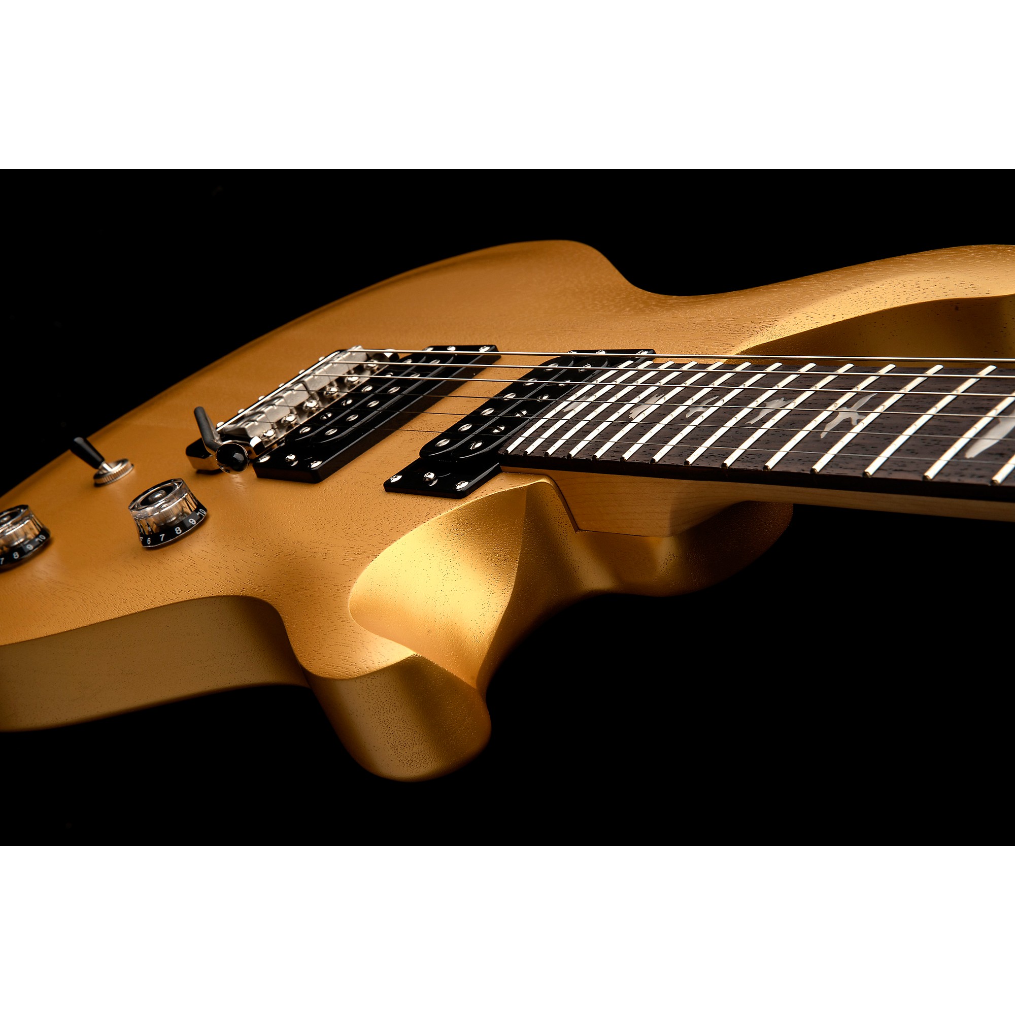 PRS SE CE24 Standard Satin Electric Guitar Metallic Gold | Guitar
