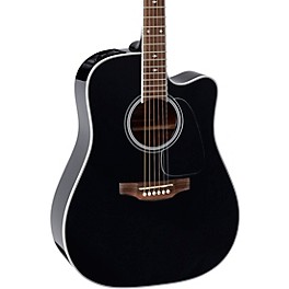 Takamine GD34CE Dreadnought Acoustic-Electric Guitar Black